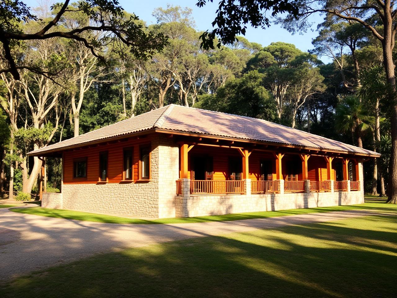 Fachada da Granja Viana